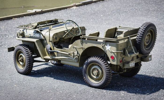 Кит-кар Willys MB Jeep «Виллис» 1944 года в оригинальной упаковке