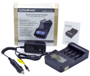 Универсальное зарядное устройство Liitokala Lii-500
