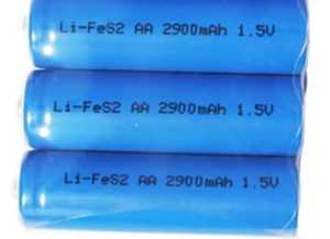 Литиевая батарейка Li/FeS2