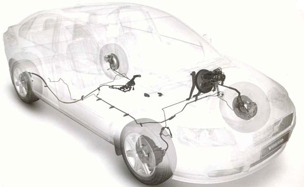 Как устроена тормозная система автомобиля: тормозной привод