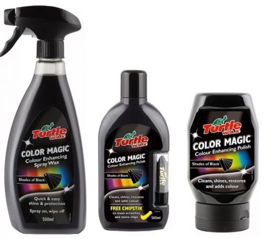 Цветная полироль Turtle Wax Color Magic