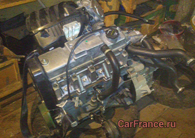 Двигатель Лада Гранта 11183 82 л.с. снятый с автомобиля