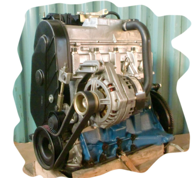 Двигатель Лада Гранта 21116 87 л.с. снятый с автомобиля