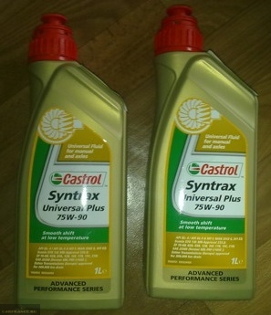 Трансмиссионное масло Castrol  Syntrax Universal Plus 75W90 GL4/GL5