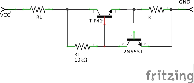 Current Regulator using Transistors