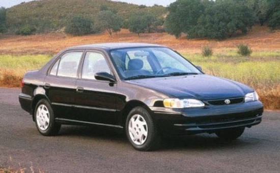 Автомобиль Тойота Королла Седан 1997 – 1999 гг.