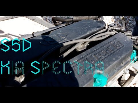 Двигатель S5D на Kia Spectra из Южной Кореи. Клиент +