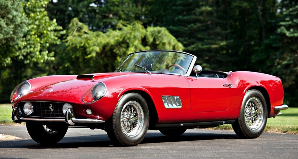 Специальный скоростной кабриолет Ferrari-250GT California. 1960 год