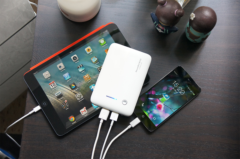 Зарядка iPhone и iPad от Power Bank