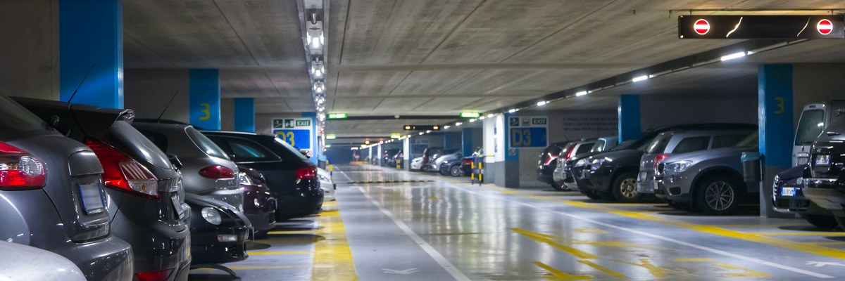 Подземная парковка для автотранспорта