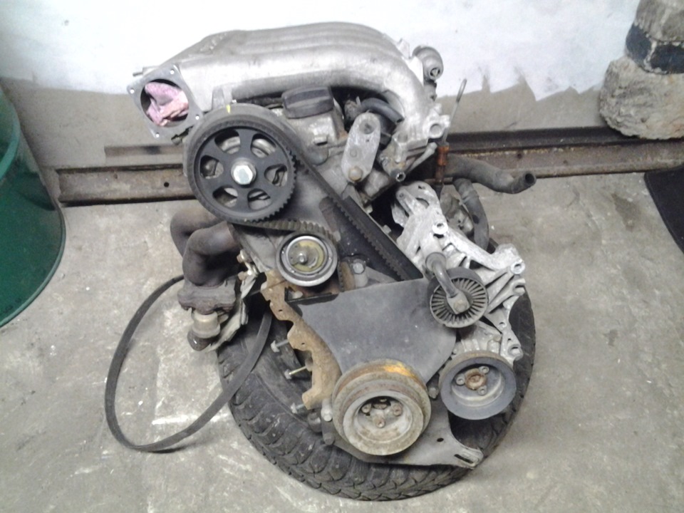 Демонтированный мотор