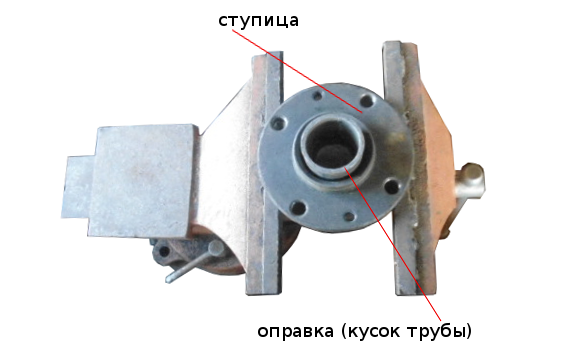 выбиваем подшипник из ступицы 2108