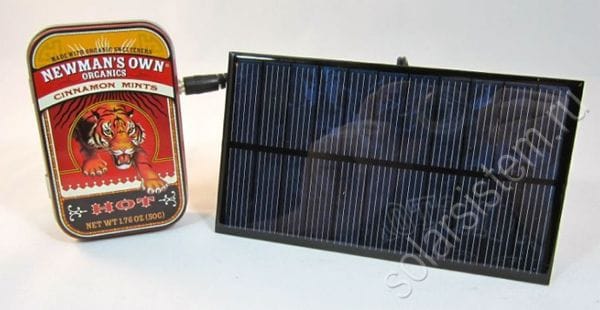 Портативное зарядное устройство на солнечных батареях