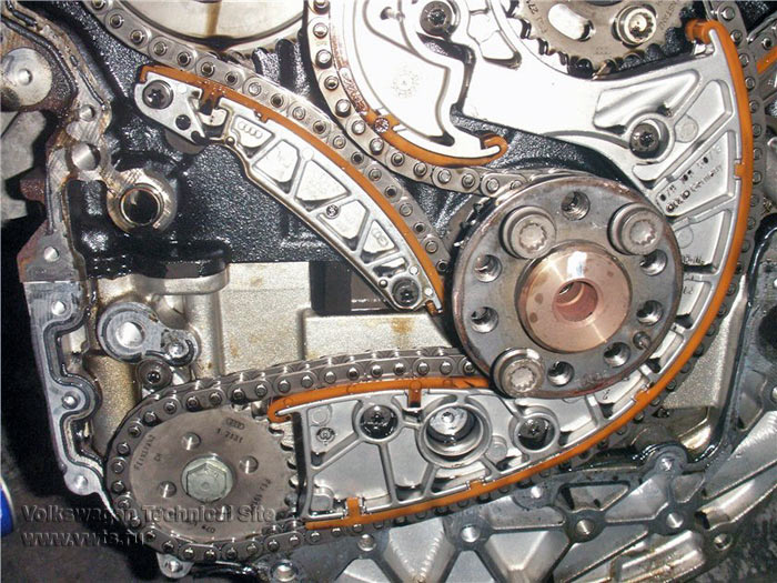 Audi Q7 ремонт двигателя 3.0 TDI