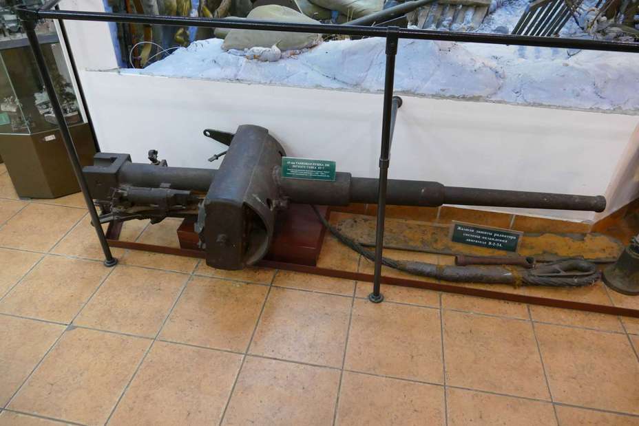 ​45-мм пушка 20К лёгкого танка БТ-7 - Фотоэкскурсии: Музейный комплекс «История танка Т-34» 