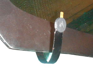 Образец вывода контактов для подключения обогрева стекла
